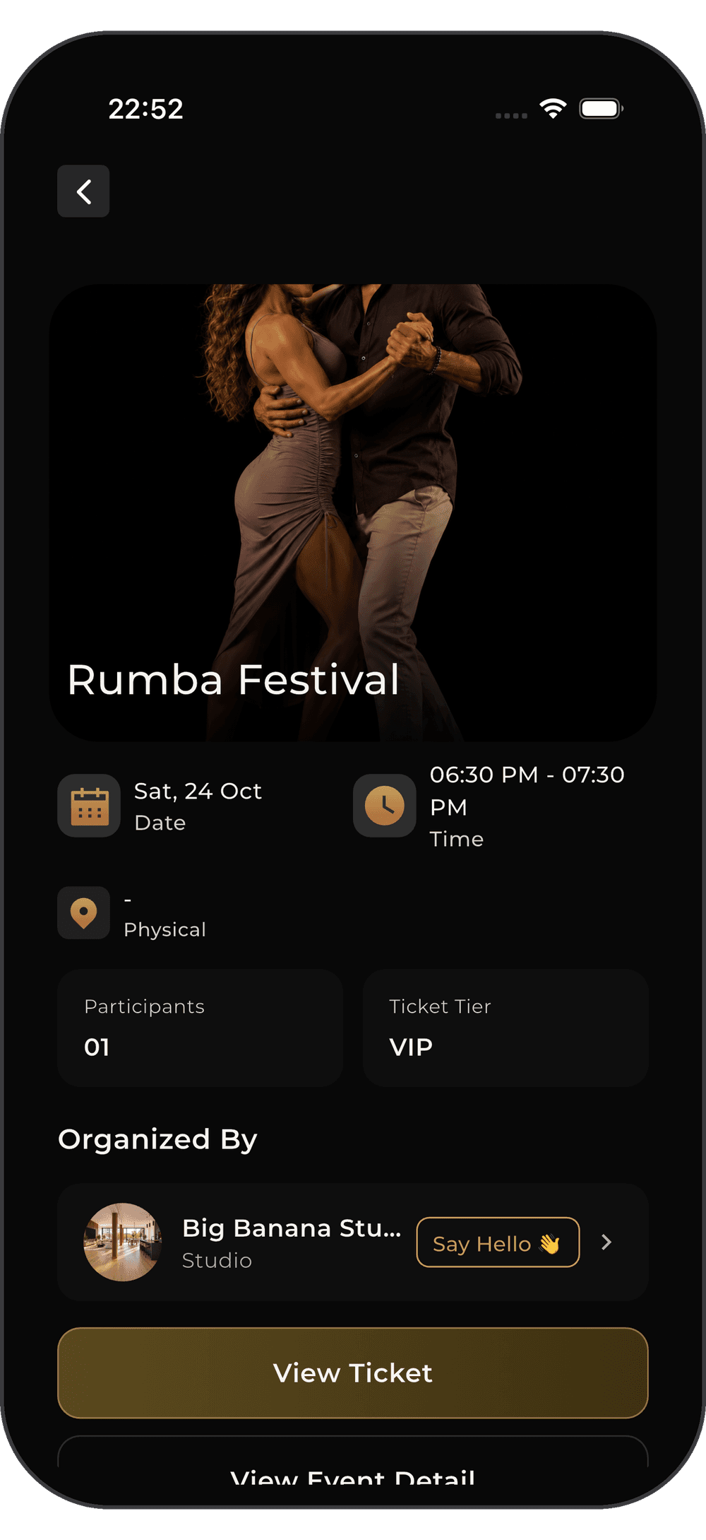Rumba Festival event details