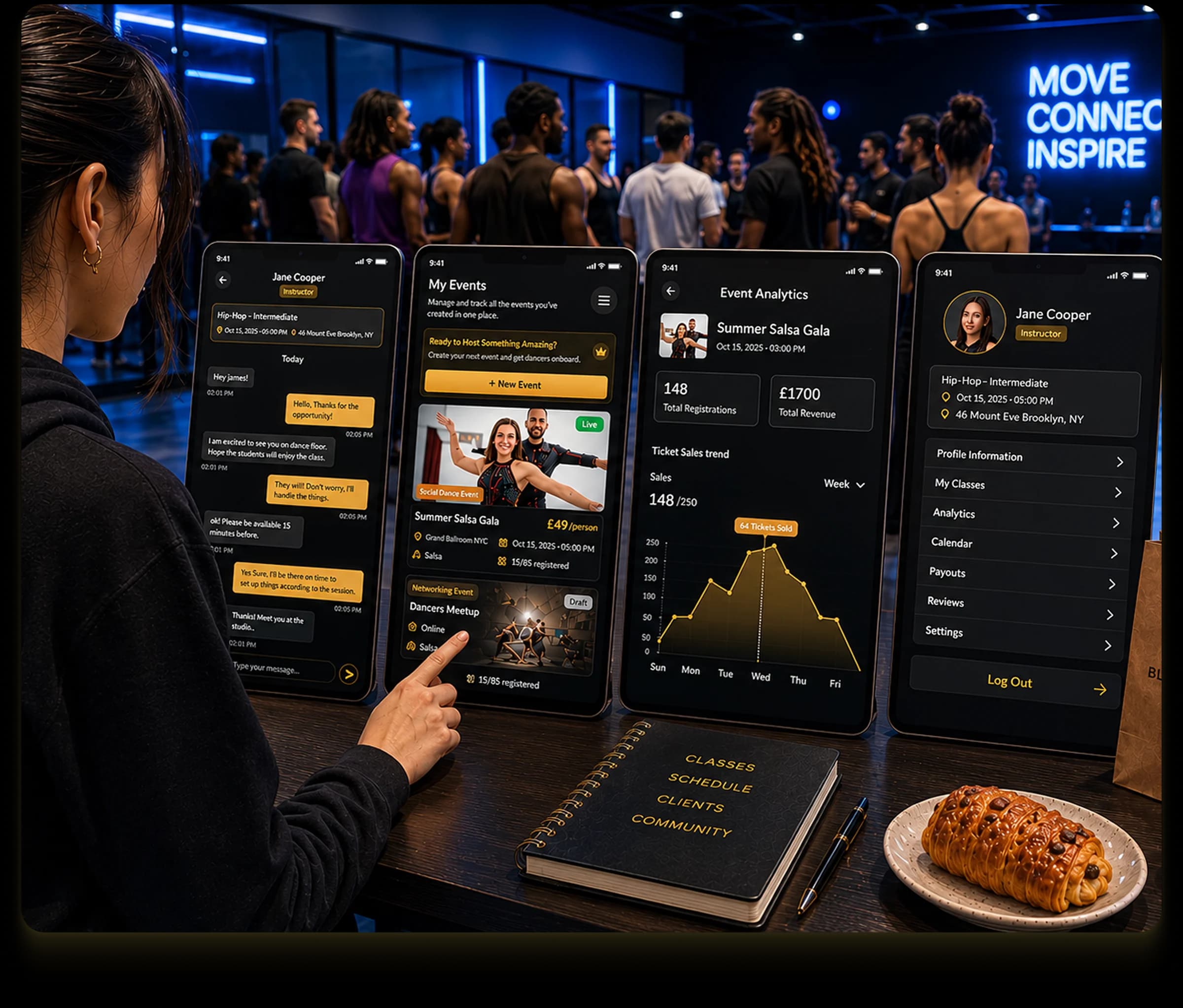 FDC One studio hosting masterclasses and events at scale